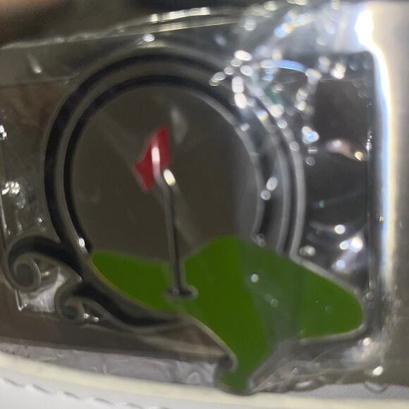 NWOT DRUH GENUINE LEATHER BELT GOLFER GREEN BUCKLE BELT - Picture 8 of 8